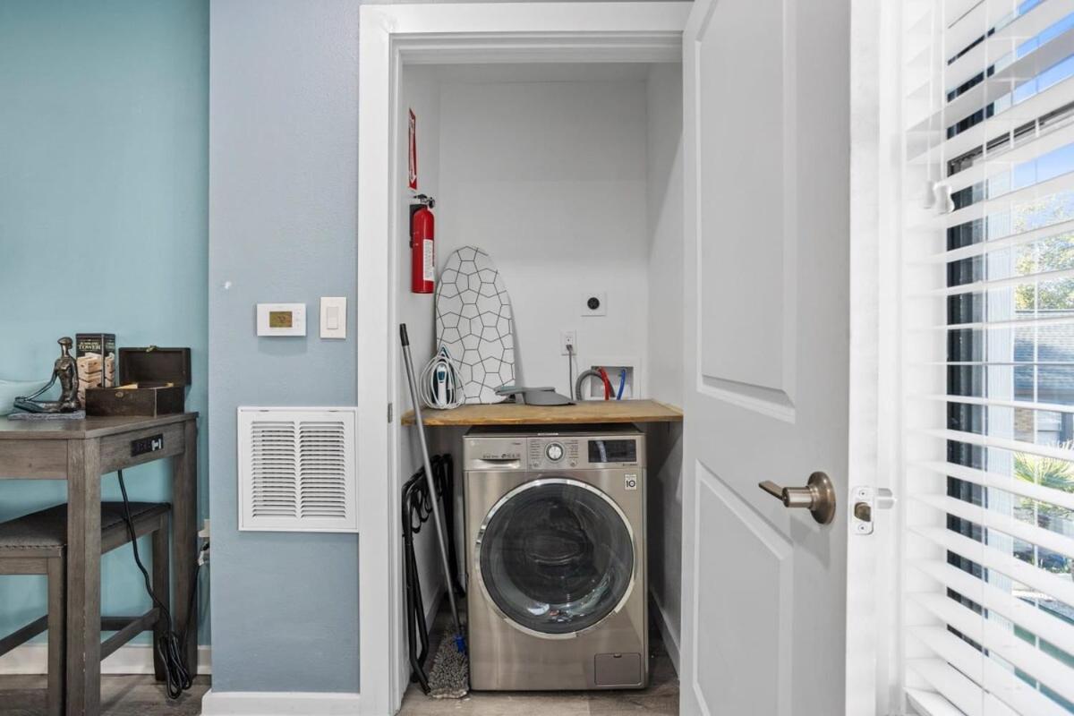 Htx Dtown Apt I Sleeps 7 Wi-Fi Parking Free Gym 休斯敦 外观 照片