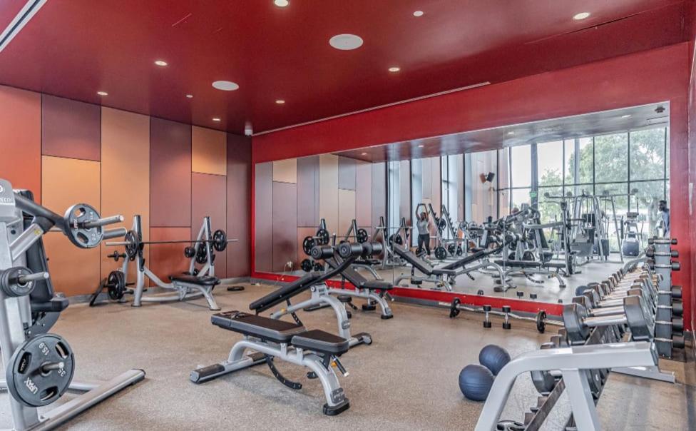 Htx Dtown Apt I Sleeps 7 Wi-Fi Parking Free Gym 休斯敦 外观 照片