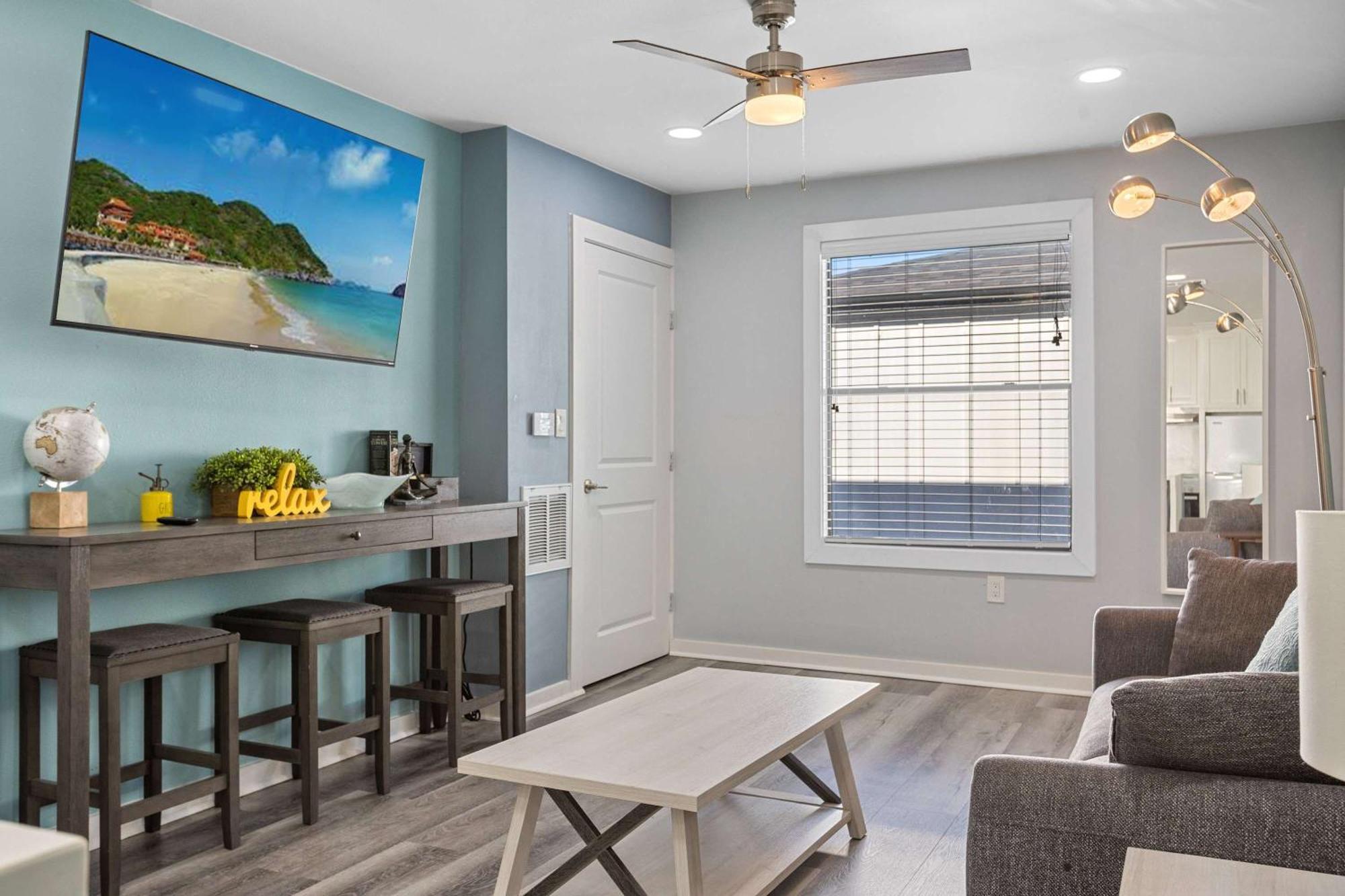Htx Dtown Apt I Sleeps 7 Wi-Fi Parking Free Gym 休斯敦 外观 照片